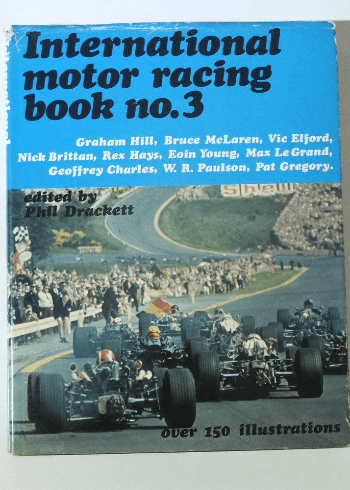 INTERNATIONAL MOTOR RACING BOOK No 3 Drackett 1969 SIGNED