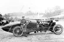 Isotta-Maybach Aero engined race car.Le Champion. late 20s Brooklands. Photo
