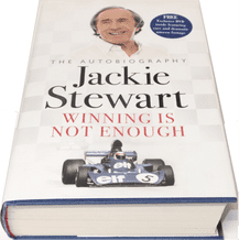 JACKIE STEWART - WINNING IS NOT ENOUGH (With DVD)