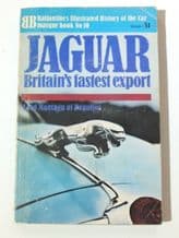 JAGUAR  Ballentine's Illustrated History Of The Car. Marque Book no.10  (Montagu 1971)