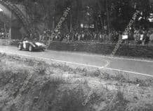 Jaguar C Type Tony Rolt Le Mans 1953 . 10x7" photo