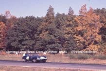 Jaguar D Type RSF301 Ecure Ecosse, Photo. Paul O'Shea Watkins Glen GP Glen 1960