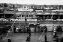 Jaguar D Type. Mike Hawthorn At Speed Le Mans 1955 (1st) (a)