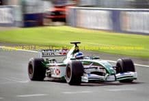 JAGUAR R2 F1 Fernando Alonso testing at Silverstone 2001 (1)