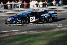 JAGUAR XJ220 Car 51 Le Mans 24 hours 1993
