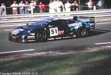 JAGUAR XJ220 Car 51 Le Mans 24 hours 1993