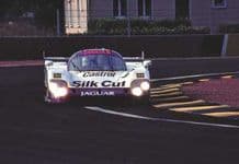 Jaguar XJR12LM Lammers/Wallace/Konrad 1990 Le Mans. 10x7" photo