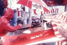 James Hunt McLaren M23 On Grid Japan GP 1976