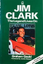 JIM CLARK THE LEGEND LIVES ON  (Graham Gauld 1989 3rd ed)
