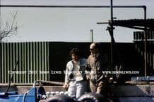 Jody Scheckter Tyrrell 007 photo. Goodwood test 1974