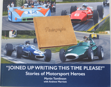 JOINED UP WRITING THIS TIME PLEASE! Stories Of Motorsport Heroes  (Tomlinson & Marriot 2022)