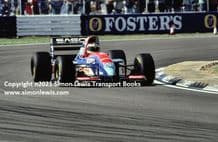 JORDAN 193. Thierry Boutson . photo. British GP 1993 (B)