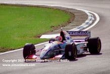 JORDAN 195. Rubens Barricello . photo. British GP 1995