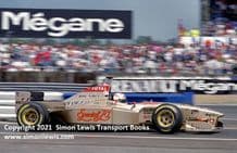 Jordan 196 .Martin Brundle . photo. British GP 1996