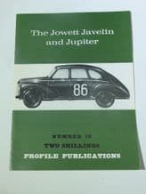 Jowett Javelin and Jupiter : The  (Profile Publications Number 16)