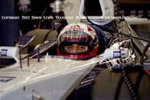 Juan-Pablo Montoya Williams-Renault FW23 Silverstone Pits 2001. Photo A