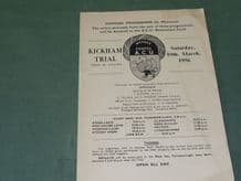 KICKHAM TRIAL 1965 March 10 Wessex ACU