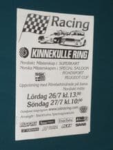 KINNEKULLE RING  programme 27 July 2003