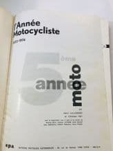 L'ANNEE MOTOCYCLISTE  1973-74  5eme( lALLEMAND 1973)