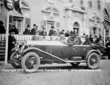 Lagonda. Photo Sir Francis & Lady Samuelson, Monte Carlo Rally 1928