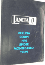 Lancia Beta , Berlina, Coupe, HPE, Spider, Montecarlo, Trevi (Long  1989)