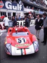 Le Mans 1969 Abarth 1000sp Locatelli-Zanetti