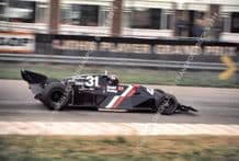 LEC LRP01 David Purley British GP 1977 10x7" action photo (a)