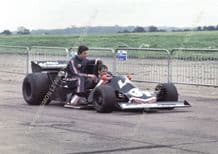 LEC LRP01 David Purley British GP 1977 10x7" paddock photo