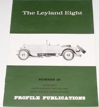 Leyland Eight : The (Profile Publications Number 26)