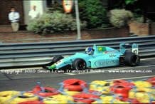 Leyton House March 90B photo  Paul Warwick.  1990 Birmingham Superprix F3000 (d)