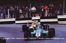 Leyton House March 90B photo  Paul Warwick.  1990 Brands Hatch F3000 (c)