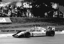 Leyton House March 90B photo  Paul Warwick.  1990 Brands Hatch  F3000 International  (a)