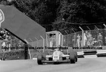Leyton House March 90B photo  Paul Warwick.  1990 Brands Hatch  F3000 International  (b)