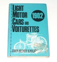 Light Motor Cars & Voiturettes 1902 (Knight 1970s)
