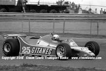 Ligier JS11. Didier Pironi. Photo. 1980 Dutch GP. Zandvoort