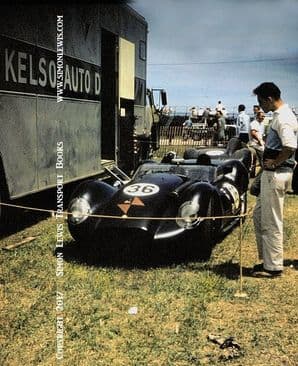 Lister-Corvette  #36 BM . Photo. Fred Windridge  Road America 21June 1959