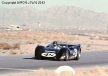 Lola T160 Dan Gurney, Stardust Raceway  Can Am 1968