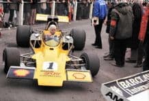 Lola T330 F5000 Van Lennep Brands Paddock 1973