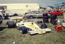 Lola T330 Guy Edwards Mallory Park F5000 1975 paddock photo