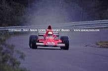 Lola T400. Brian Redman. Photo Pocono F5000 1975