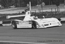 LOLA T530 (Flux)  Brands Hatch Thundersports April 1987  10x7" b&w