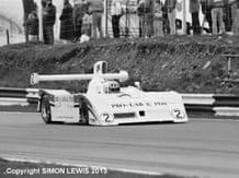 LOLA T530 (Wilds)  Brands Hatch Thundersports April 1987  10x7" b&w photo