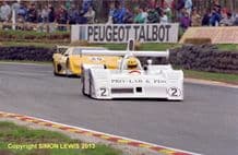 LOLA T530 (Wilds) & Lotus Esprit (Sugden) Brands Hatch Thundersports April 1987  7x5" photo