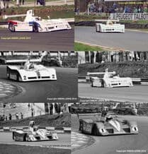 LOLA T530s  Brindley/Foulston, Wilds/Flux Thundersports 1987 6x photos  7x5"