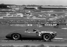 Lola T70 Graham Hill, Brands Hatch August Bank Holiday 1966. Photo.
