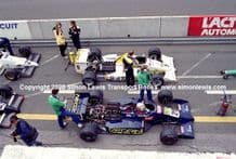 Lola T88/50 (Claudio Langes) & March 88B(Alain Ferte) . Photo. Le Mans F3000 1988