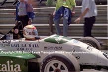 Lola T89/50 (Claudio Langes) . Photo. Pau  F3000 1989