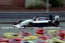 Lola T90/50 Tickford. Photo. Damon Hill 1990 Birmingham Superprix F3000 (b)