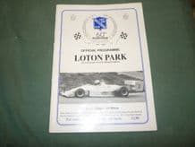 LOTON PARK Hillclimb 1995 April 16-17 programme