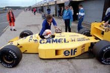 Lotus 100T Honda Nakajima's car 1988 Silverstone test